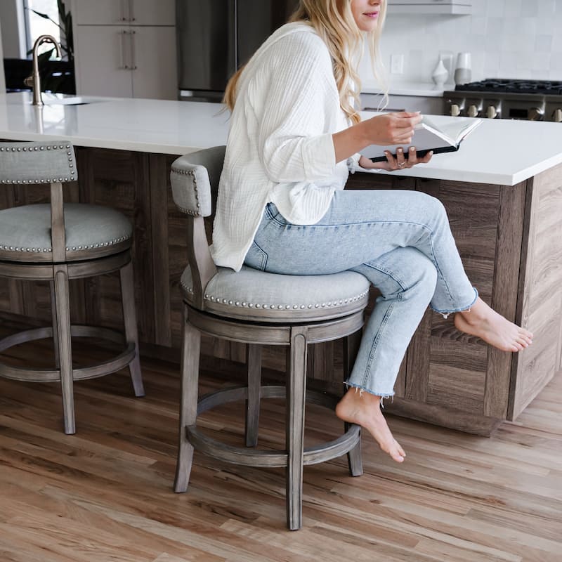 Maven Lane Alexander Swivel Kitchen Stool