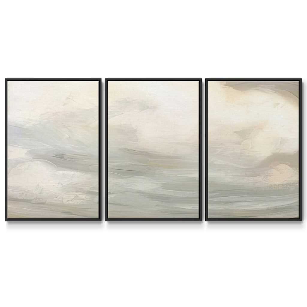 Muted Sky Horizon I - Multi Piece Framed Canvas