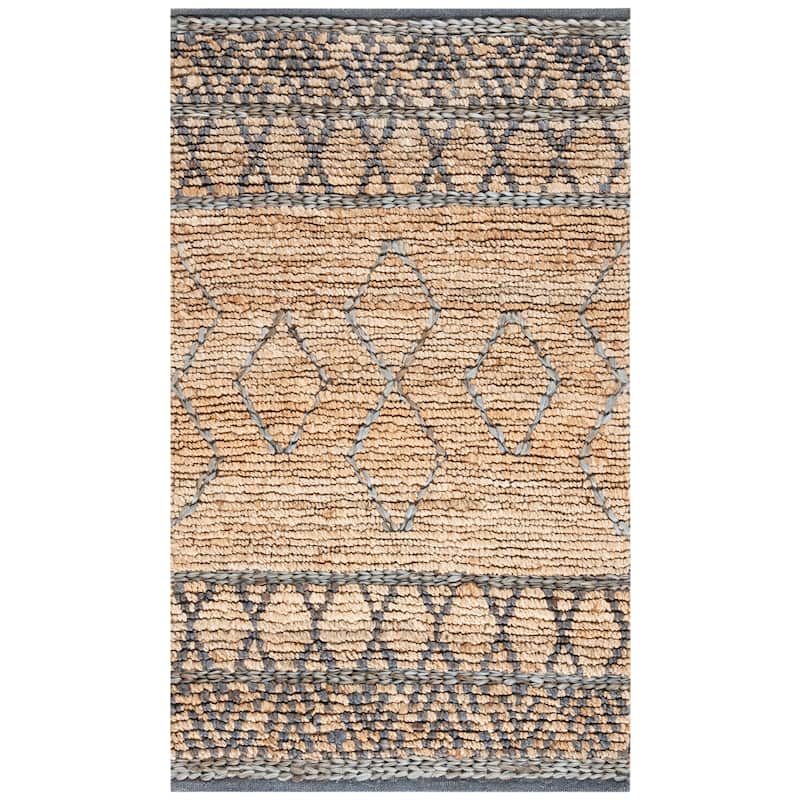 SAFAVIEH Handmade Natural Fiber Fiammetta Moroccan Jute Rug