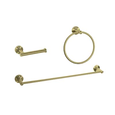Indigo Home 3-Piece Bathroom Hardware Set