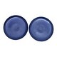 preview thumbnail 7 of 5, NOVICA Ceramic plates, 'Blue Appetite' (pair)