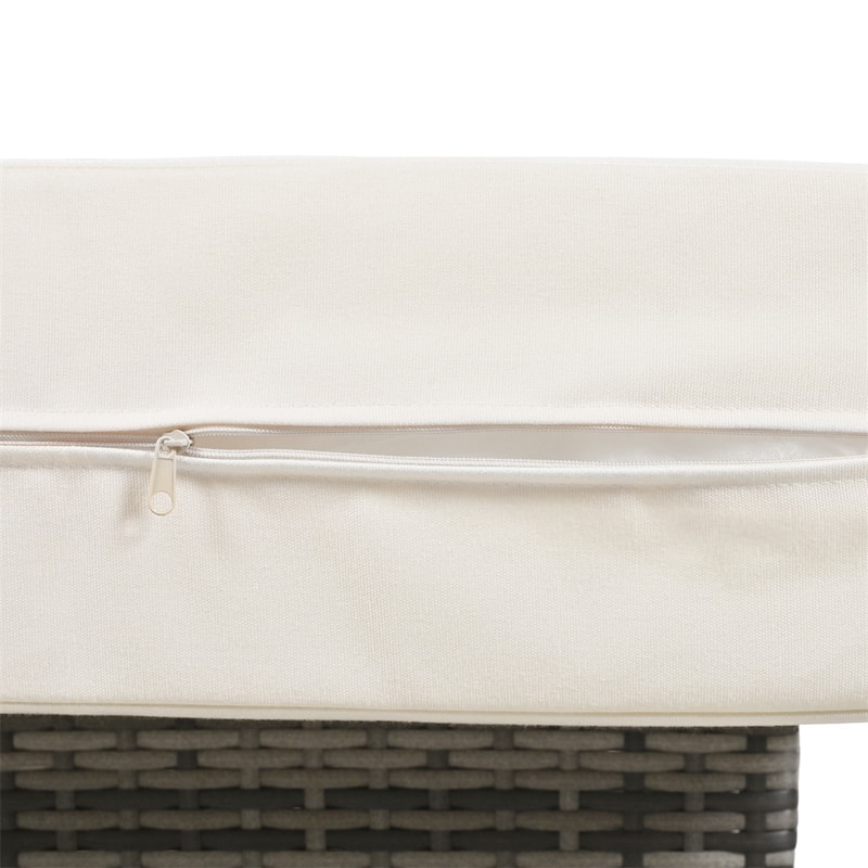 U-shaped Outdoor Modular Sofa Set with Metal Frame