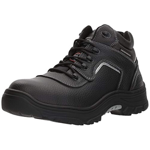 Shop Skechers For Work Men's Burgin-Sosder Industrial Boot,Black