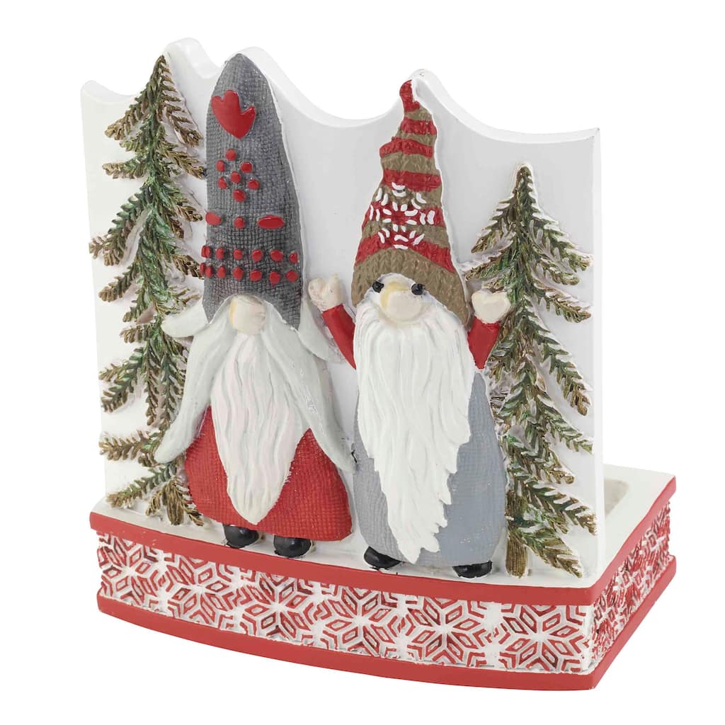 Avanti Linens Christmas Gnomes Toothbrush Holder - Multicolor - Toothbrush Holder