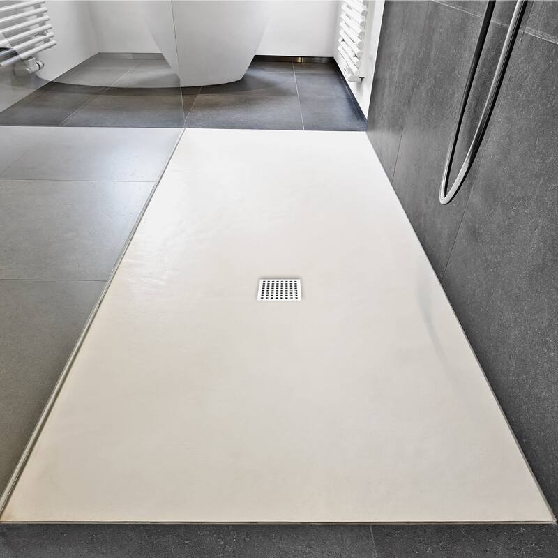 Design House 542852 4" Square Shower Drain