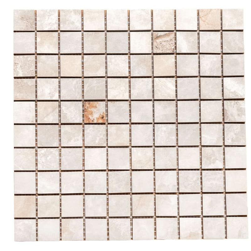 Banff 1x1 Matte Porcelain Grid Mosaic Tile - Floor, Wall & Backsplash
