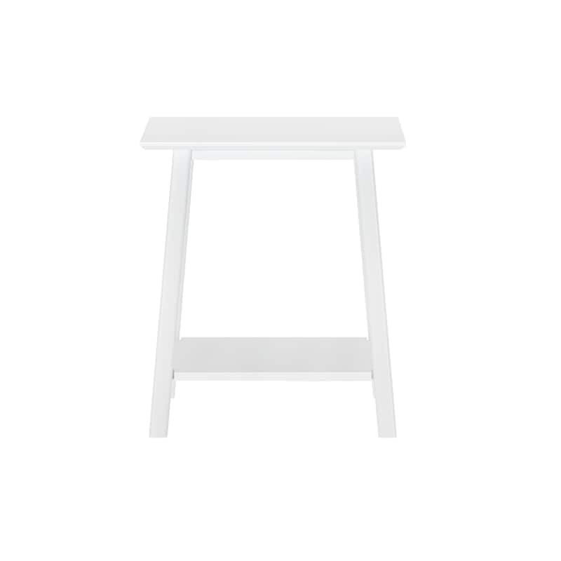 Plank and Beam Mid-Century Modern Accent End Table - 23" L x 16.25" W x 25.5" H