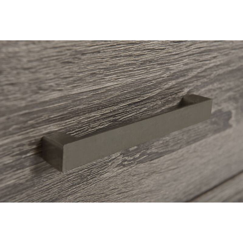 Wright 6-drawer Dresser and Mirror Brown Oak