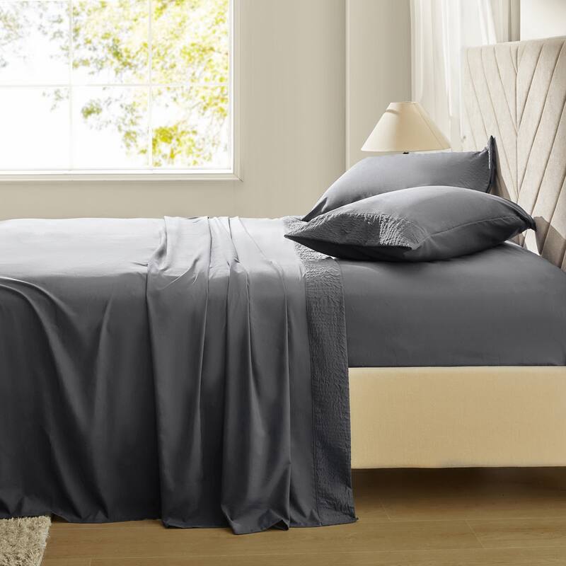 Polyester Bedding Sheets and Pillowcases by HULALA HOME