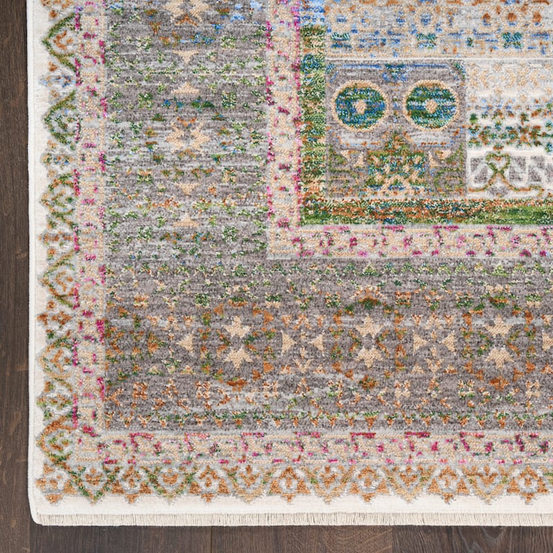 Nourison Quaint Harmony Indoor only Multicolored Floral Area Rug