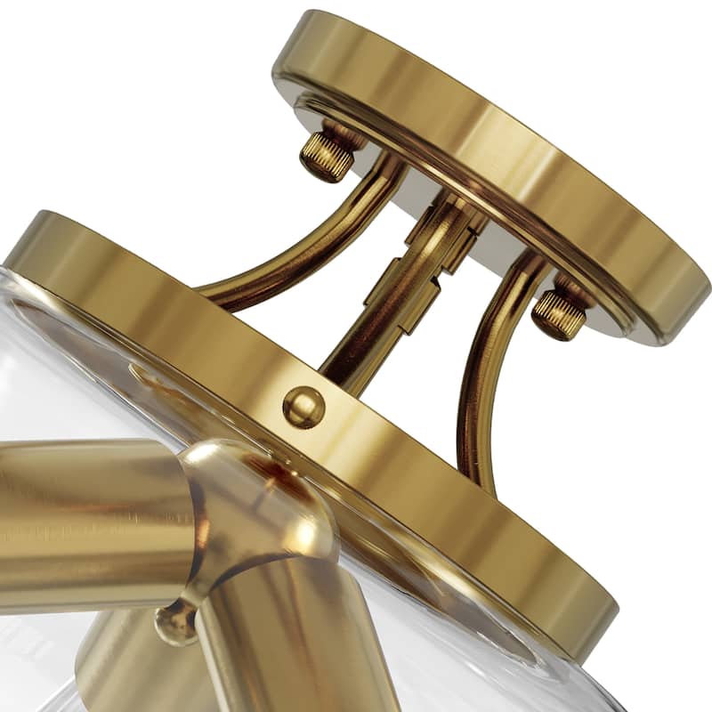 CO-Z 3-Light Semi Flush Mount Ceiling Light