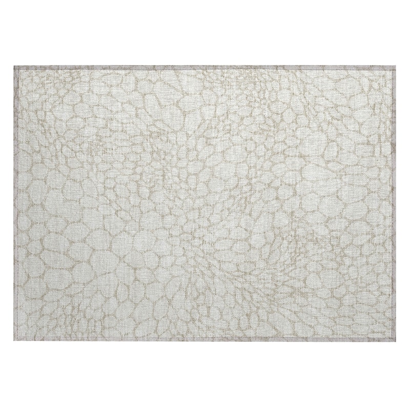 Machine Washable Indoor/ Outdoor Chantille Animal Print Rug
