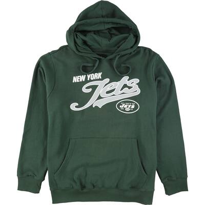 NFL Mens NY Jets Hoodie Sweatshirt,, Green, X-Large