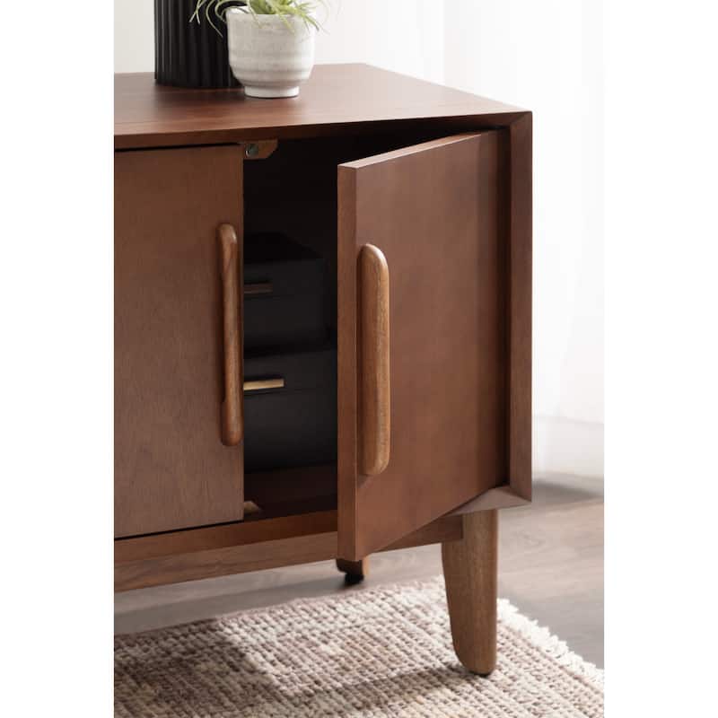 Kate and Laurel McCutcheon Side Table with Storage