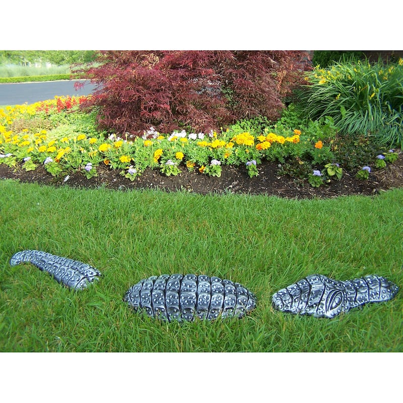Cast Aluminum Imitation Garden Gator