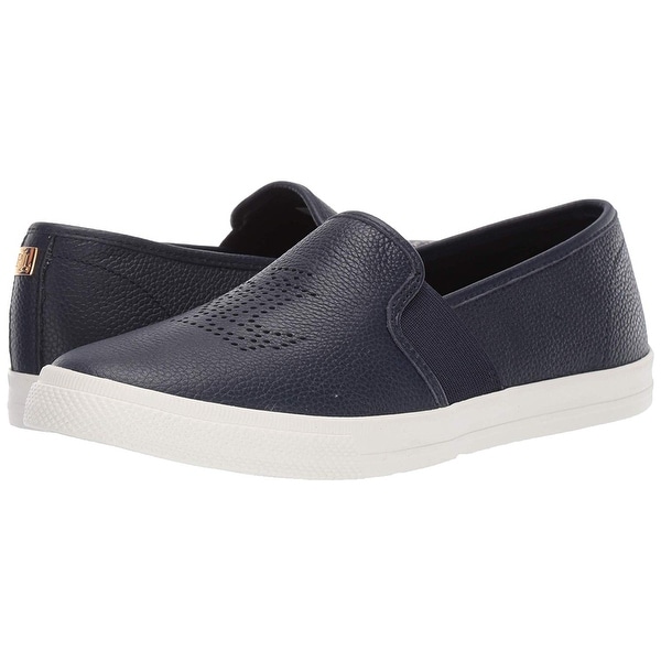 womens ralph lauren slip on sneakers