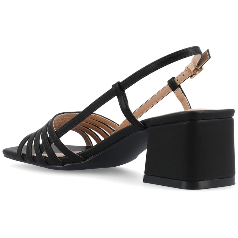Journee Women's Shayana Medium and Wide Width Dress Sandals