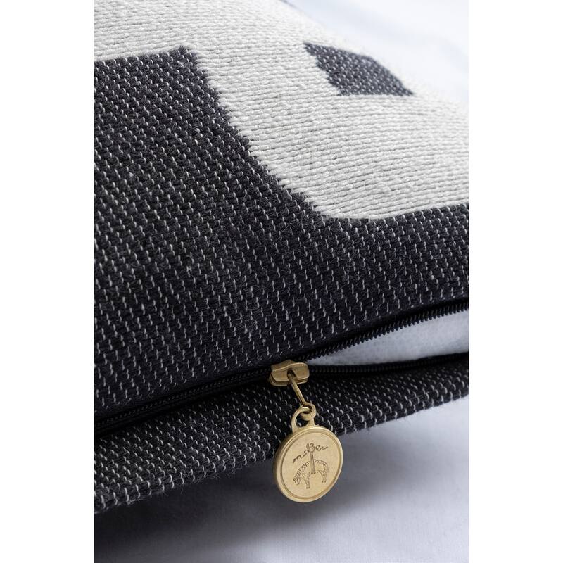 Brooks Brothers Geo Border Decorative Pillow