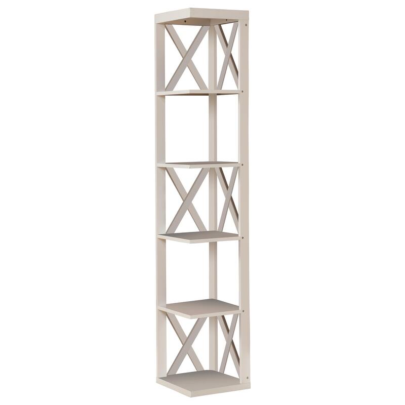 Copper Grove Foxtail Corner Bookcase