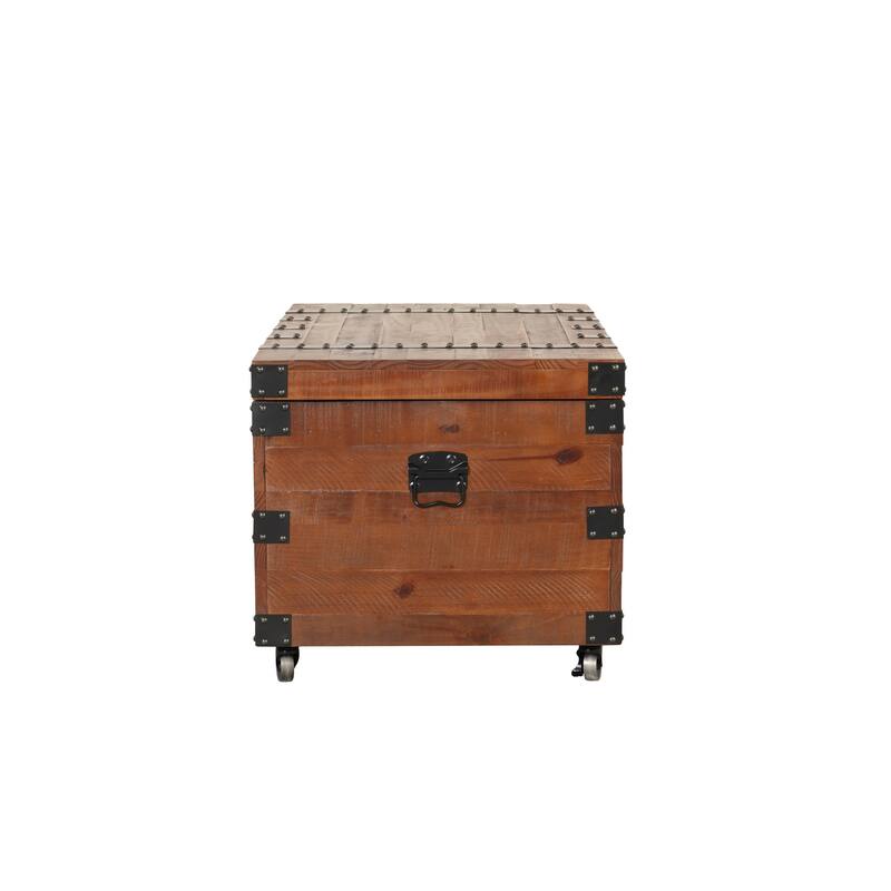 Brenton Natural Reclaimed Wood 41" Trunk Table