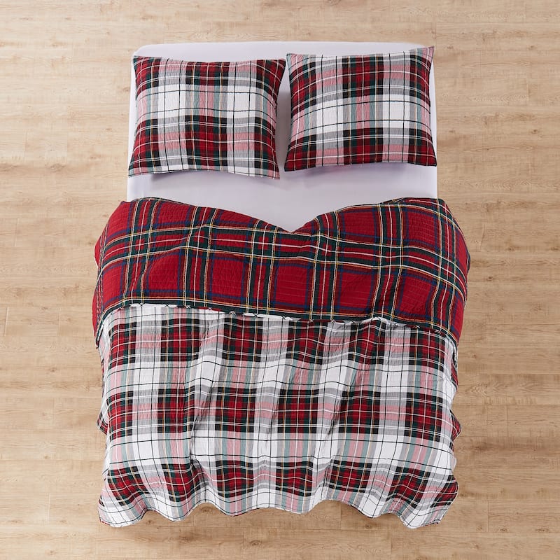 Thatch Home Spencer Plaid Full/Queen Quilt - Levtex Home