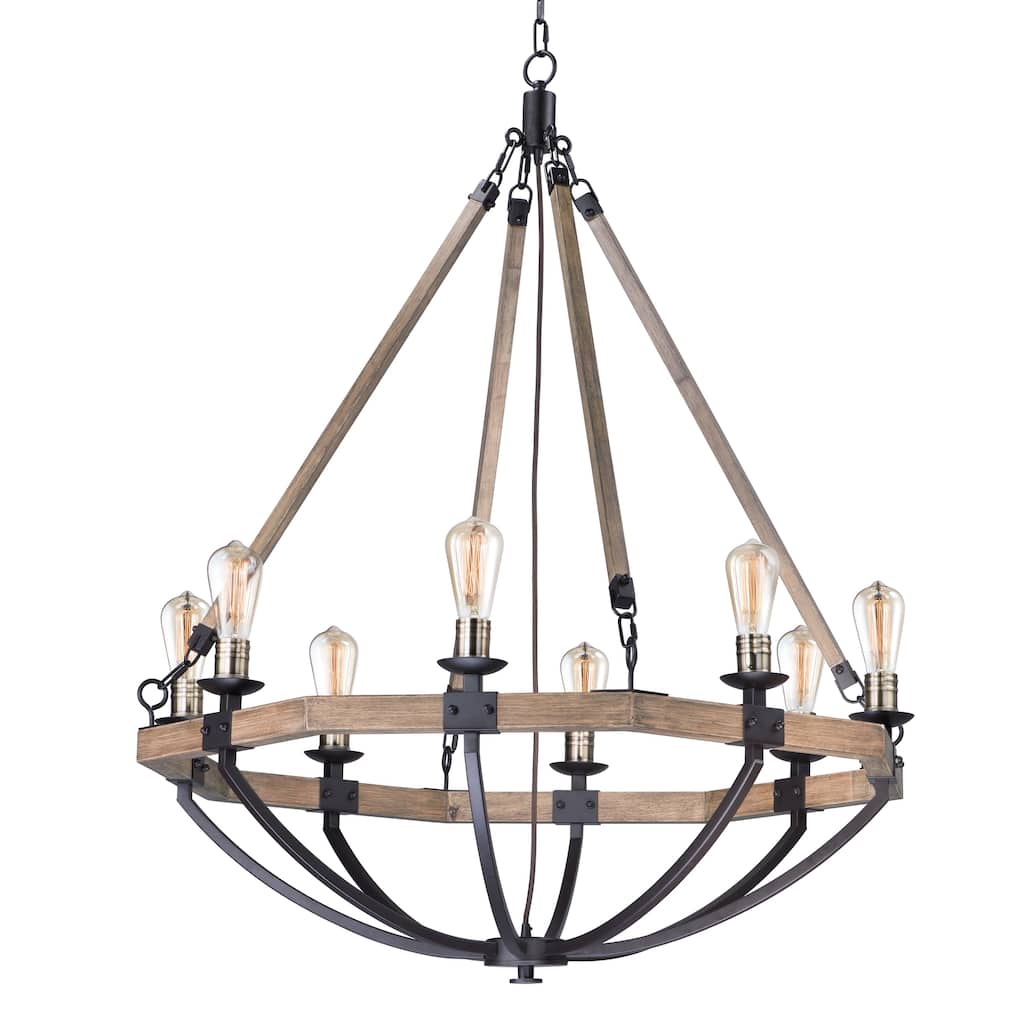 Lodge 8-Light Chandelier