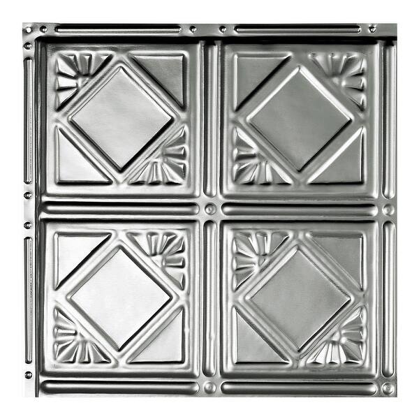 slide 1 of 1, Great Lakes Tin Ludington Lay-in Ceiling Tile Unfinished - Sample