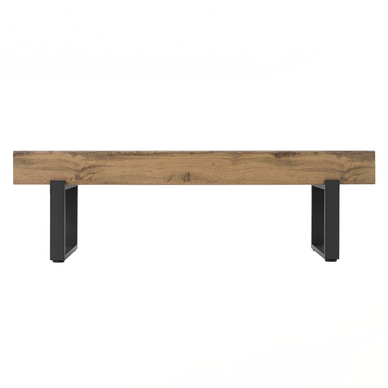 Wood Bench for Bedroom End of Bed, Farmhouse Indoor Kitchen Table Benches