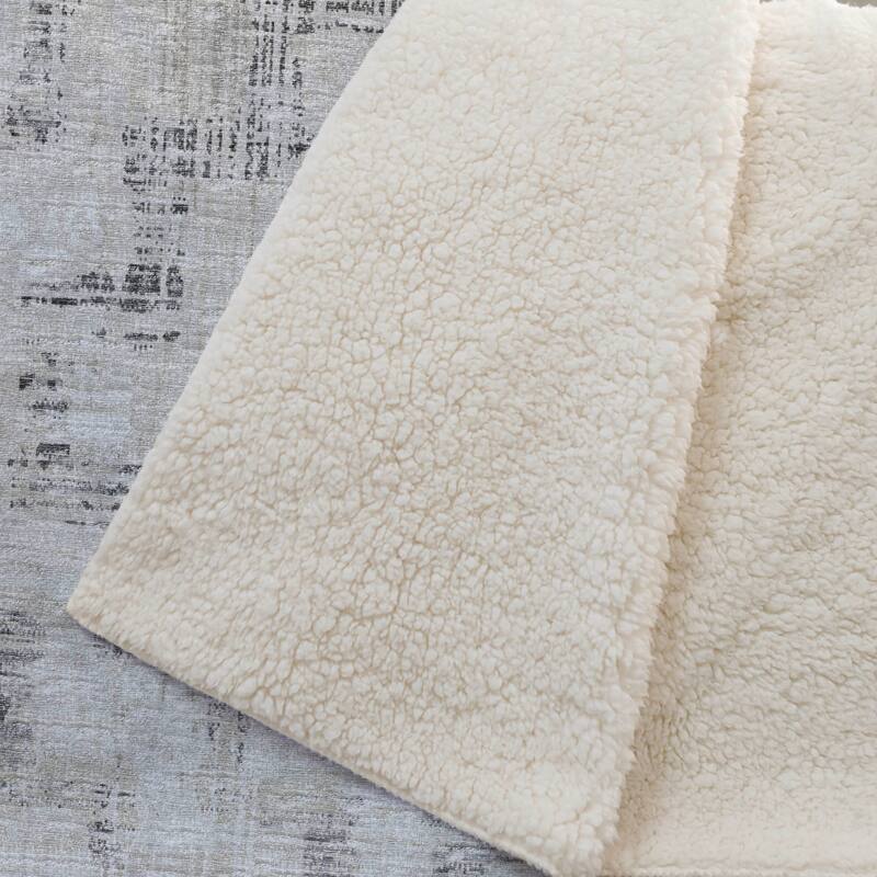 Premium Machine Washable ASB121 Distressed Moroccan Sherpa Throw Blanket