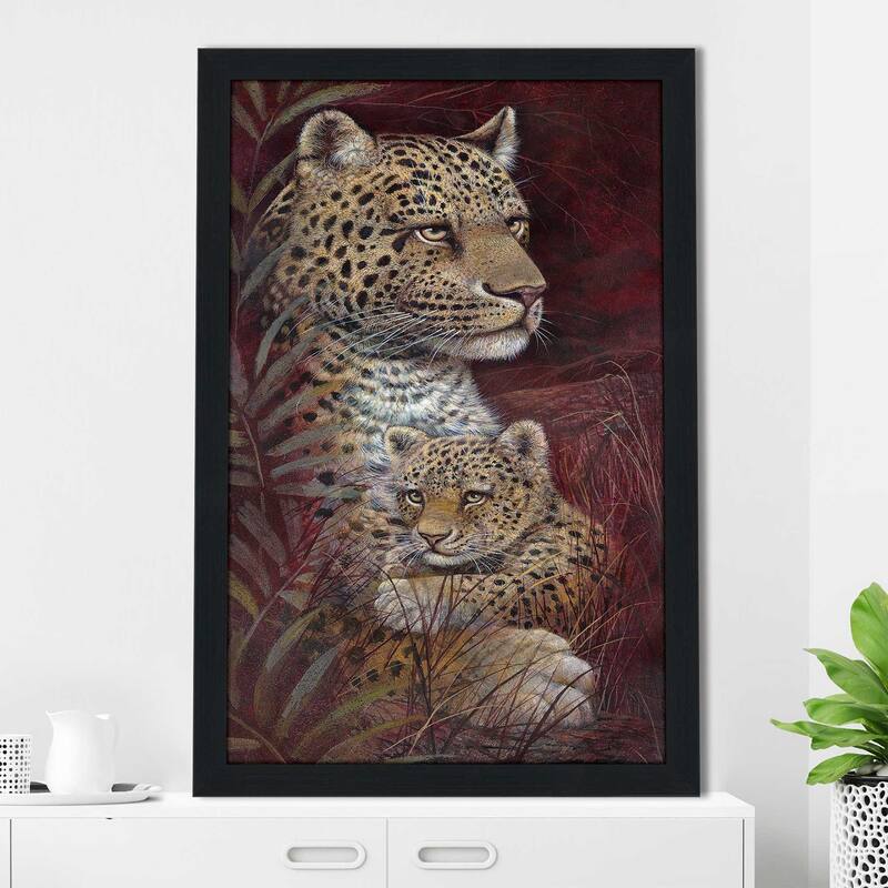 "Maternal Affection" by Ruane Manning Print on Acrylic