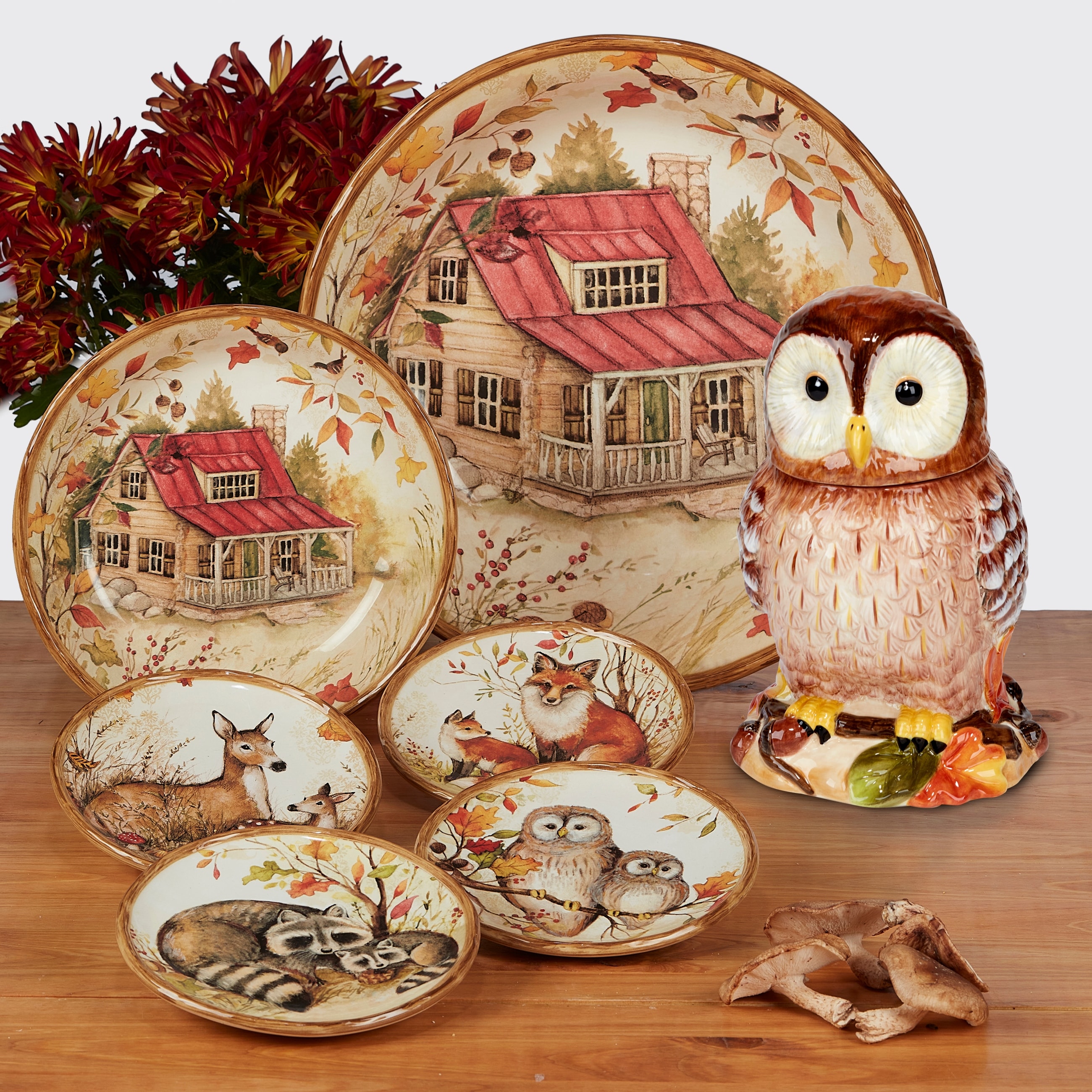 16 pc outlet dinnerware set sale