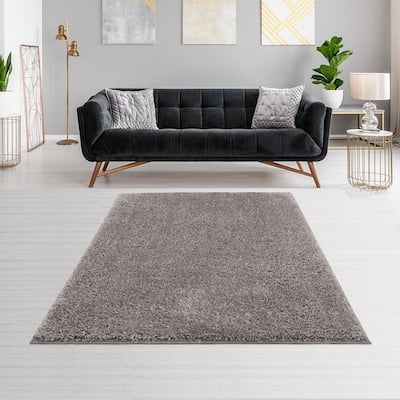 Super Soft Polyester Shag Area Rug