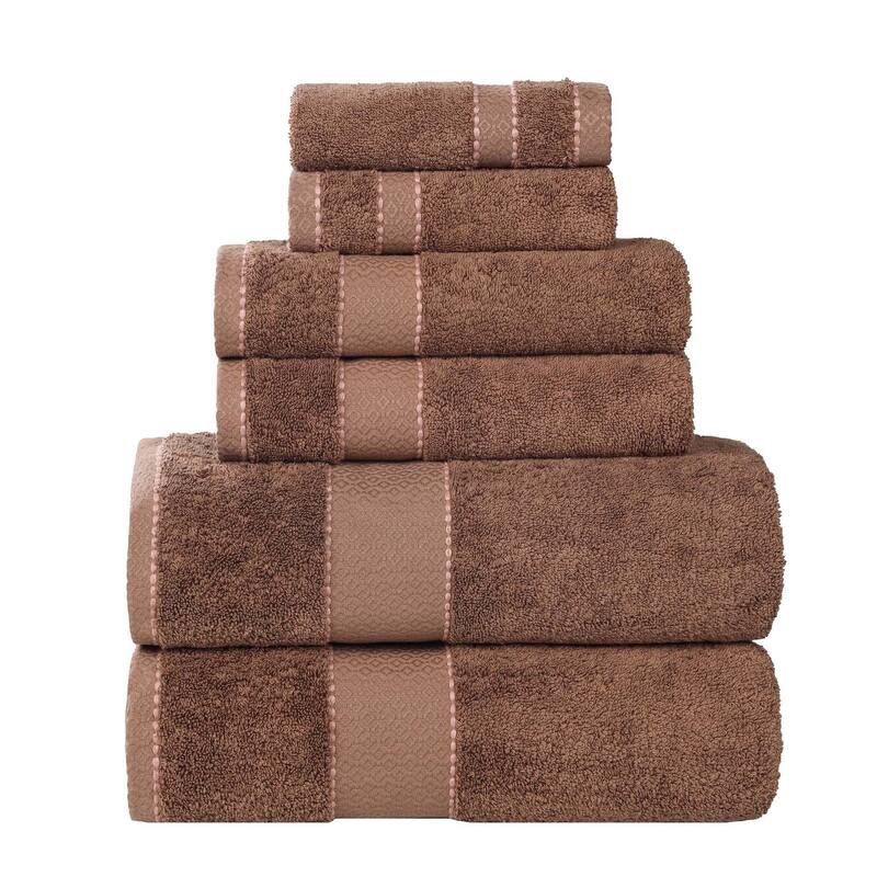 Superior Niles Cotton Ultra-Plush Absorbent 6 Piece Towel Set