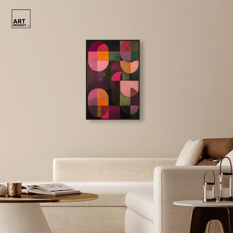 Bauhaus Romance Canvas by Art Remedy