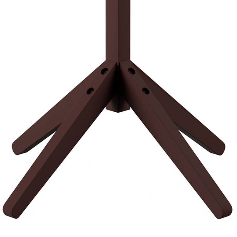Lavish Home Freestanding Coat Rack, Espresso Brown