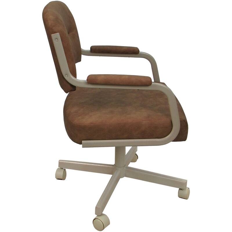 Swivel Kitchen Dining Caster Chair with Wheels - M-110 - N/A