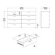 preview thumbnail 36 of 61, Porch & Den Angus Space-saving 8-Drawer Double Dresser