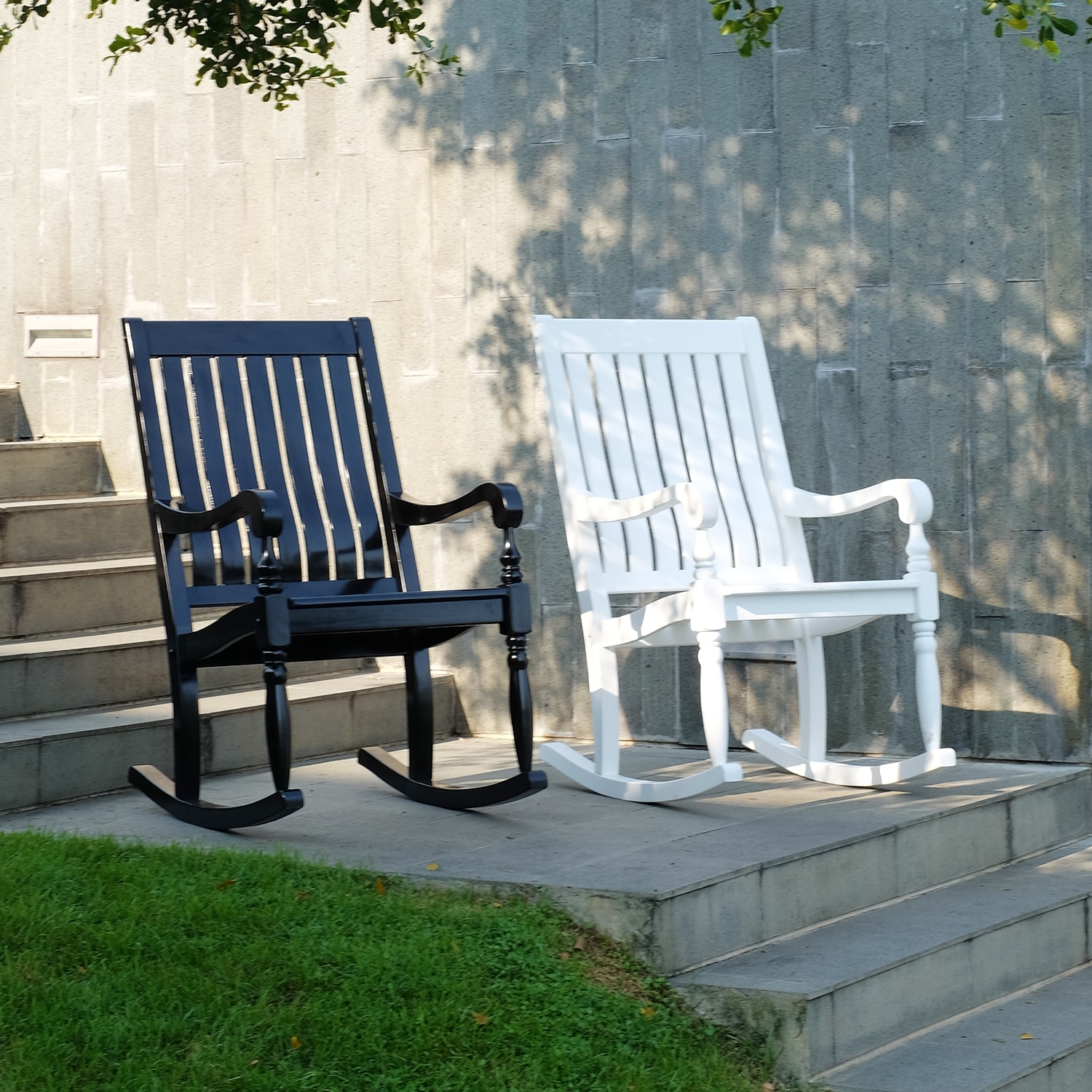 Oisin oversized porch rocking chair best sale