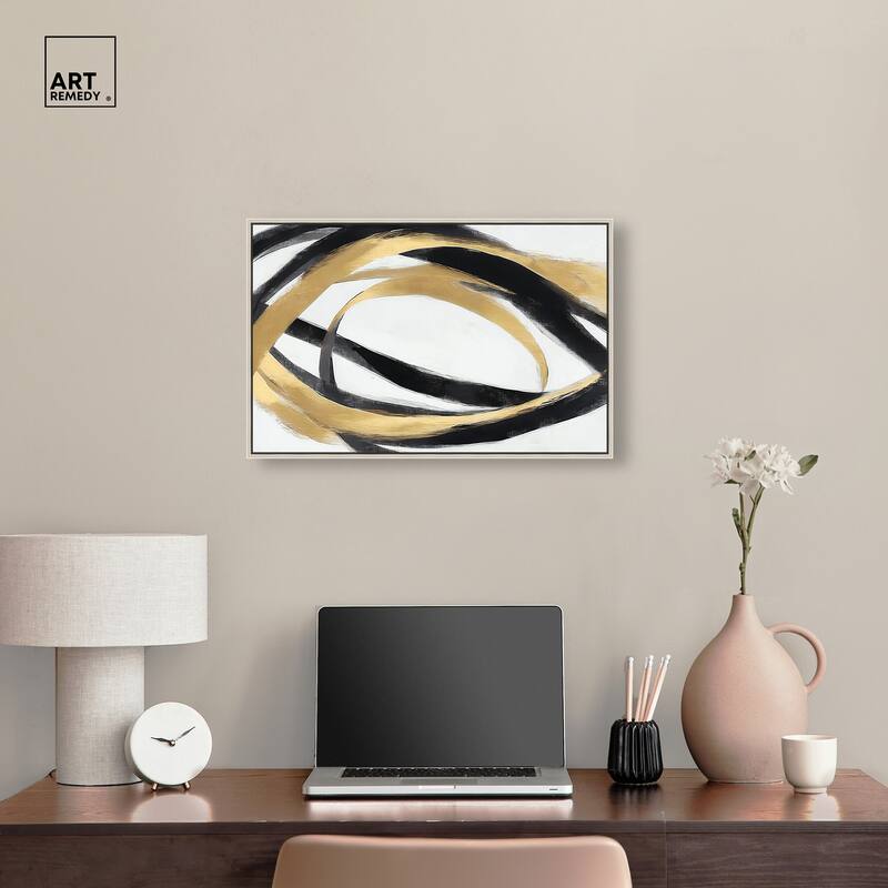 Loops of Luxury II Canvas by Art Remedy