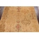 preview thumbnail 3 of 14, Abstract Contemporary Oriental Dining Room Area Rug Handmade Carpet - 9'8" x 12'8"