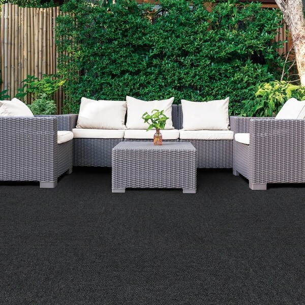 Mohawk Home Indoor Outdoor Peel and Stick Carpet Tile (10 Pack