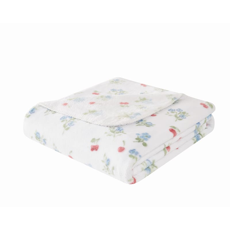 The Farmhouse by Rachel Ashwell Printed and Solid Throw