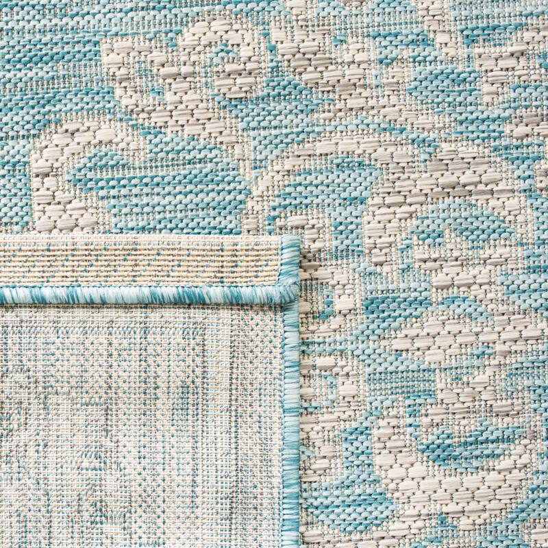 SAFAVIEH Courtyard Torlaug Indoor/ Outdoor Waterproof Patio Backyard Rug