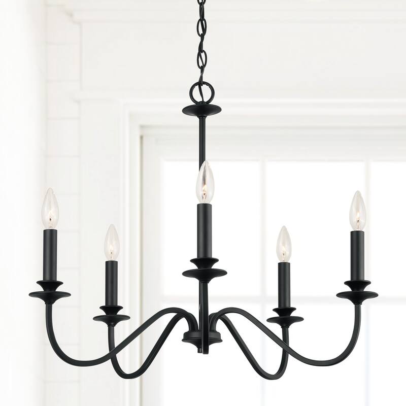 Bellevue CACH61310 5 Light 26" Wide Candle Style Chandelier