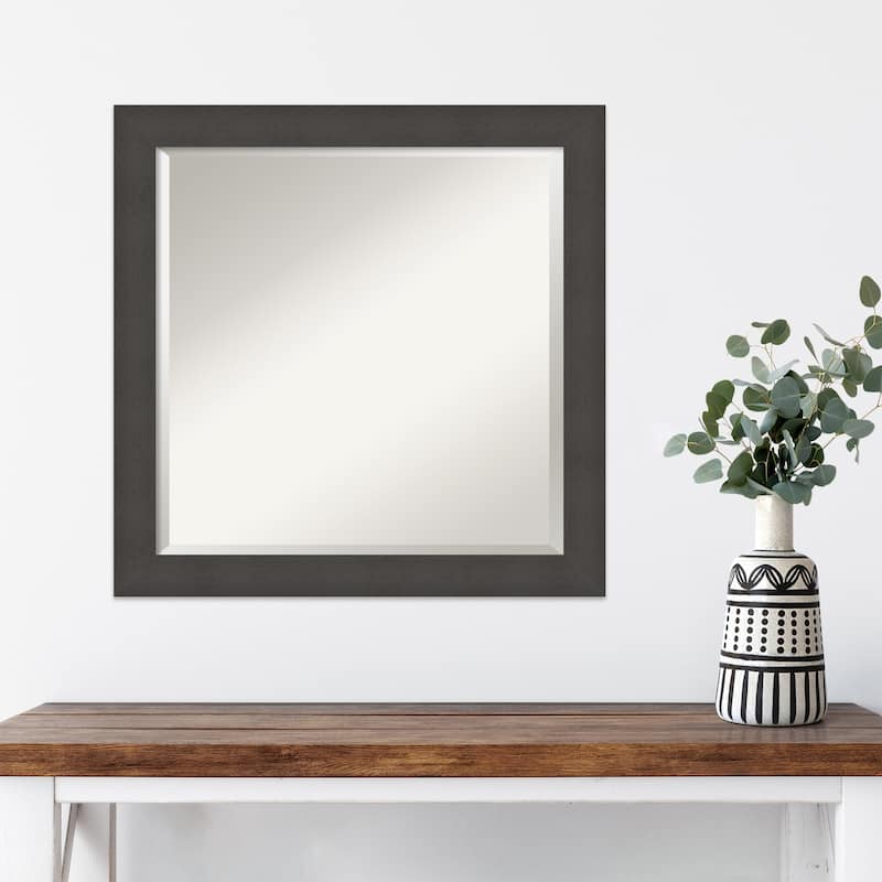 Blaine Narrow Beveled Framed Wall Mirror
