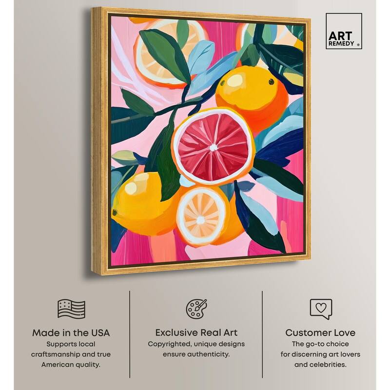 Juicy Paradox I Canvas by Art Remedy