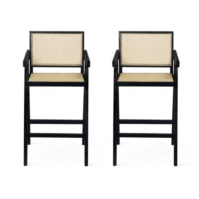 Minimalist Bar Stool Side Dining Chair Set of 2