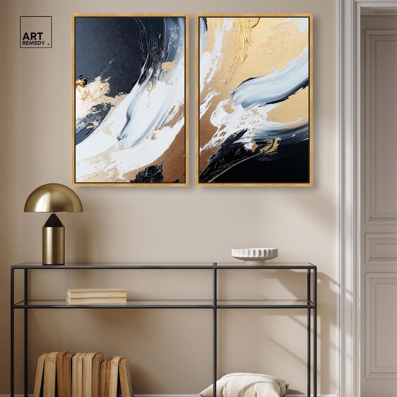 Forces II Canvas Set of 2 by Art Remedy