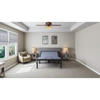 Adjustable Bed Base with Head and Foot Position Adjustments