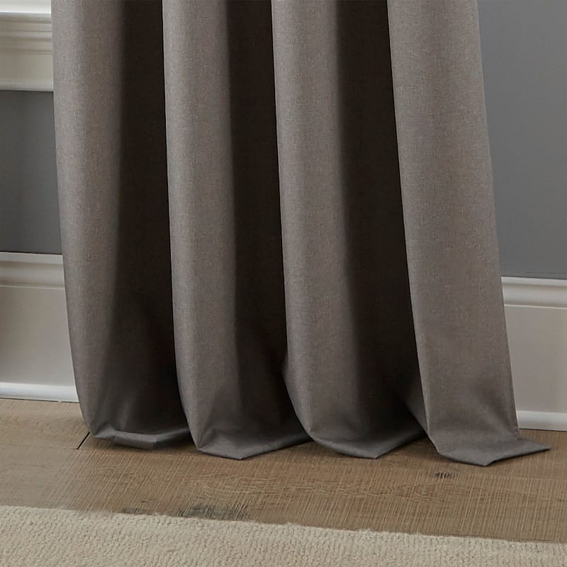 Nanshing Zola Solid Blackout Thermal Grommet Single Curtain Panel - 54 x 84"